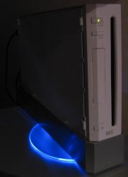 Lighted Wii foot